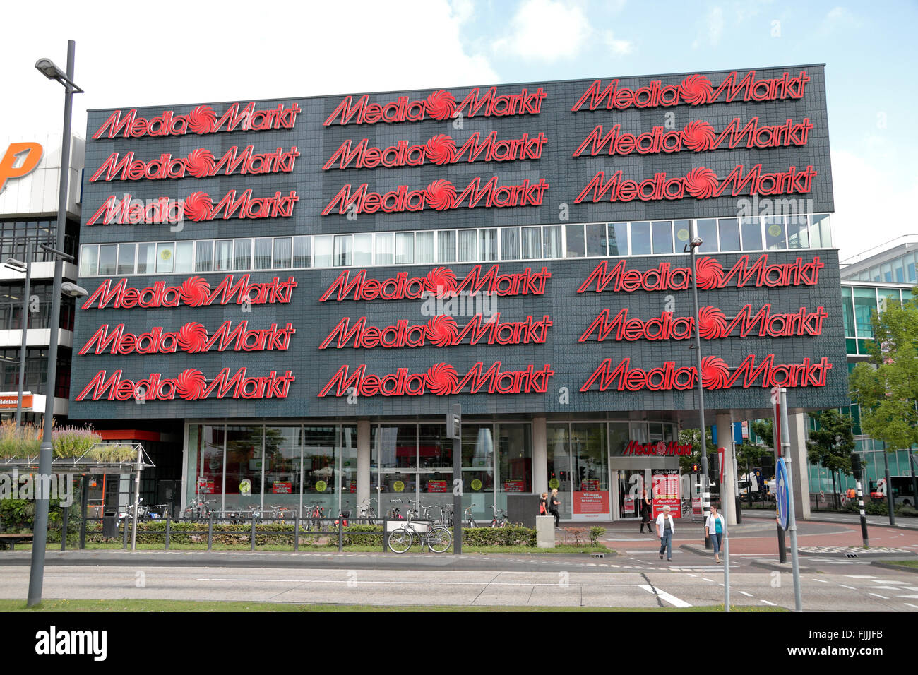 Media Markt Company Truck Amsterdam Netherlands Stock Photo 2307050063