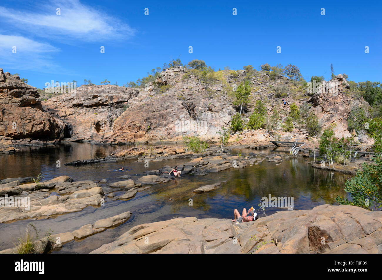 Edith Falls, Northern Territory, Australia Stock Photo