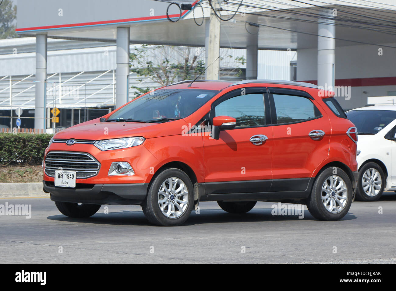 Private car, Ford Ecosport, Suv car for Urban User Stock Photo
