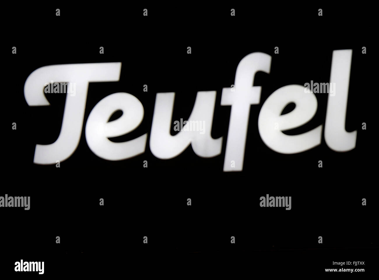Teufel logo hi-res stock photography and images - Alamy