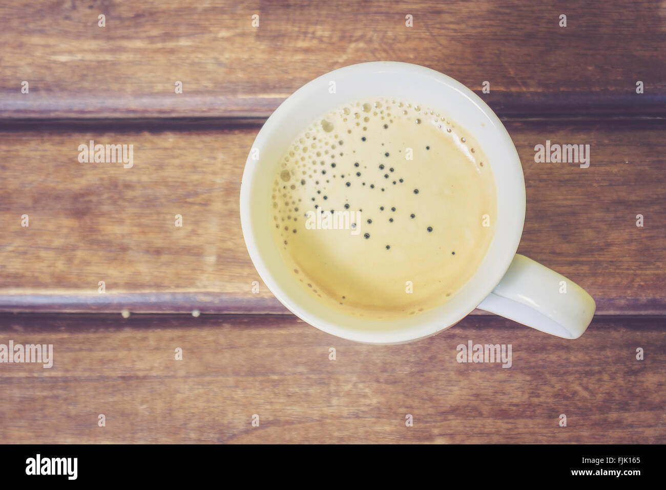 Cup Of Espresso Stock Photo - Alamy