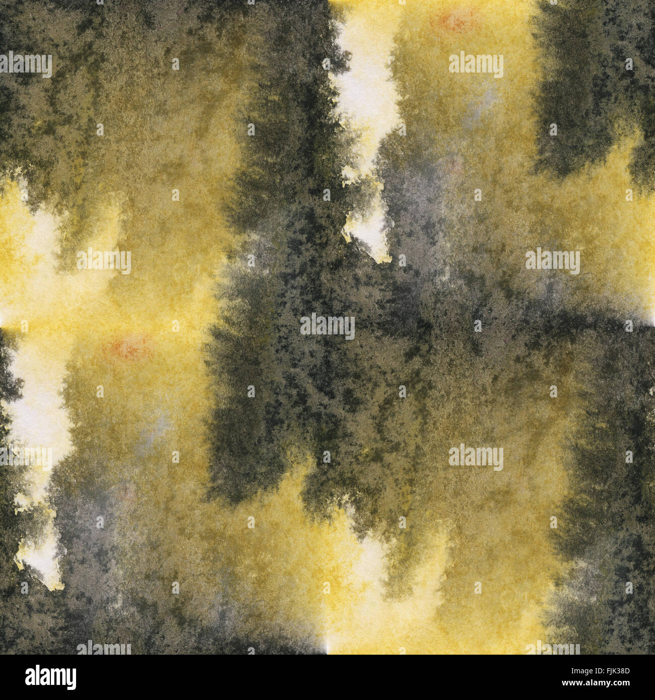 abstract yellow black unique seamless water watercolor color pattern ...