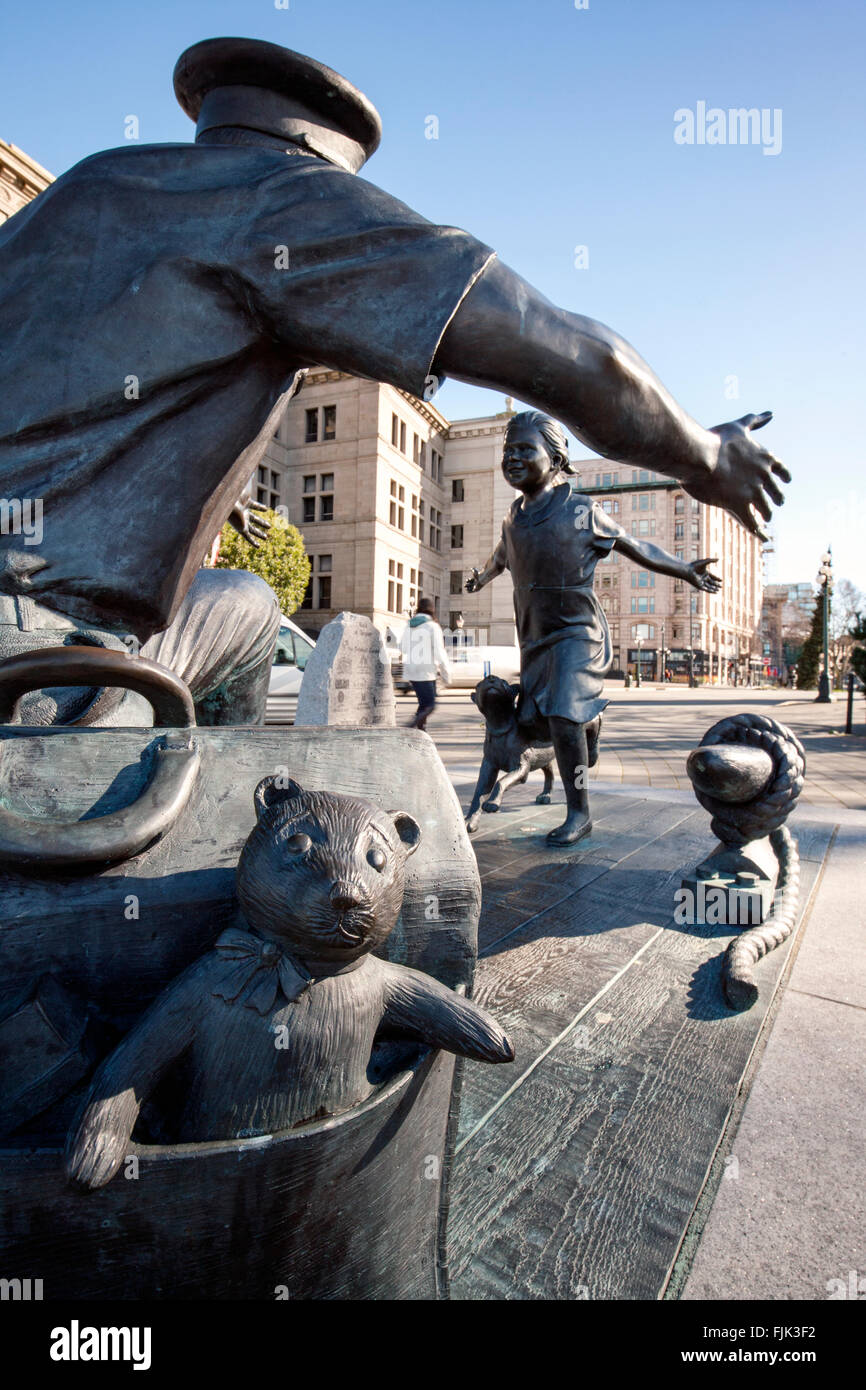 The Statue by Nathan Scott in Victoria, Vancouver Island, British Columbia, Canada