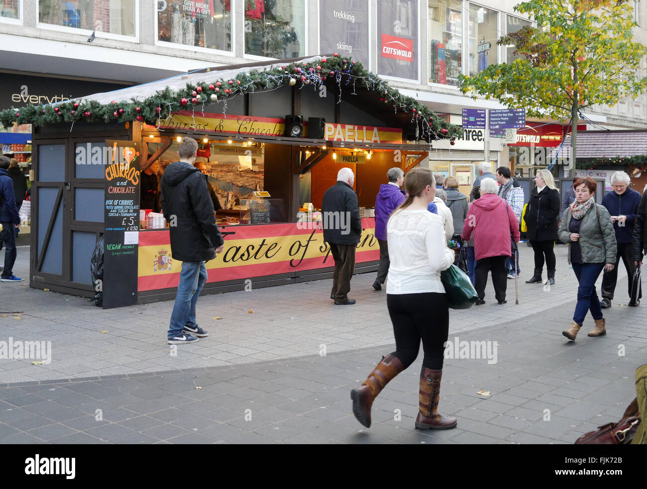 Shopping in Church Street Liverpool.England.UK Stock Photo Alamy