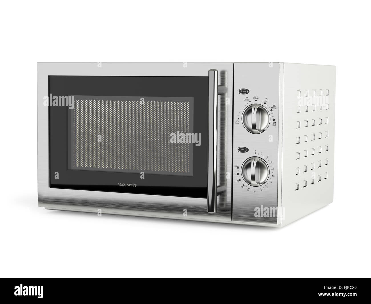 Microwave oven open isolated on hi-res stock photography and images - Alamy