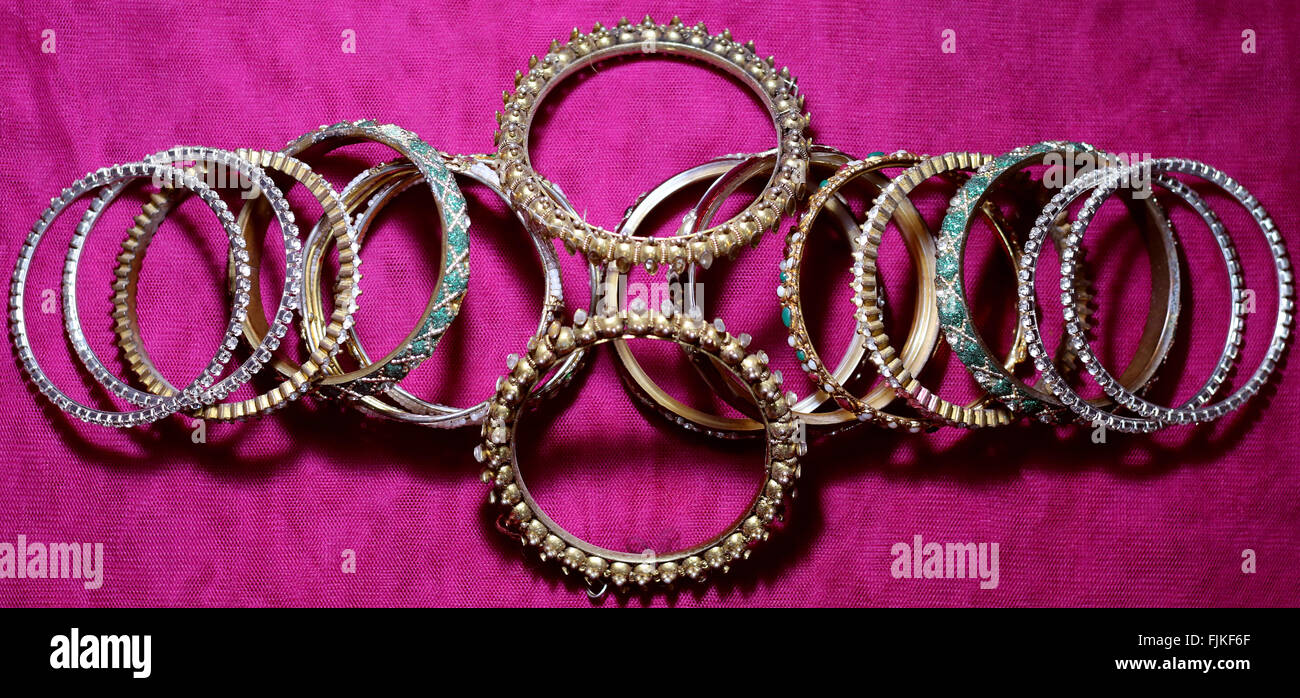 Indian traditional bangles Stock Photo Alamy