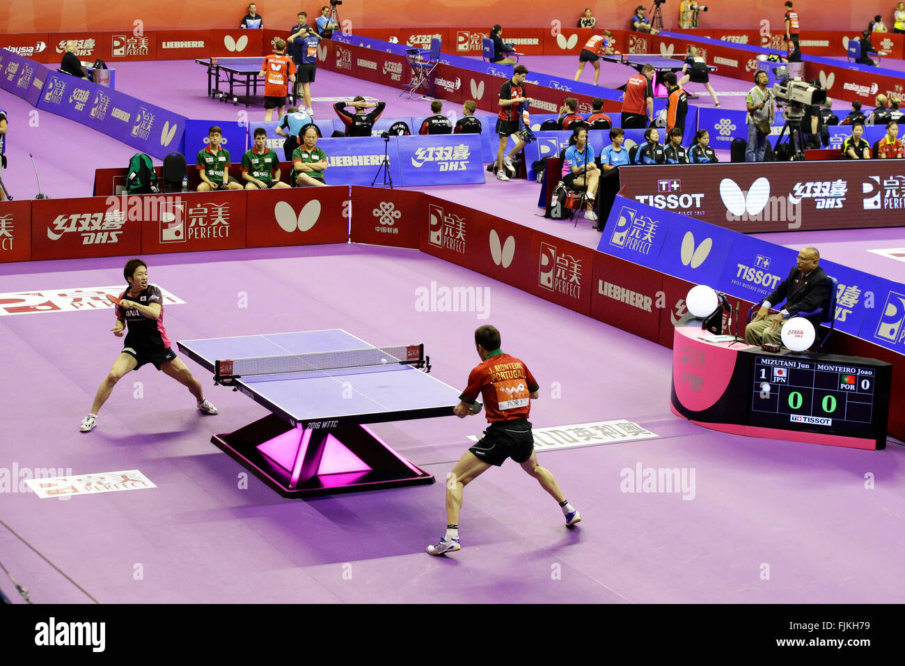 Stadium Malawati, Kuala Lumpur, Malaysia. 2nd Mar, 2016. Jun Mizutani