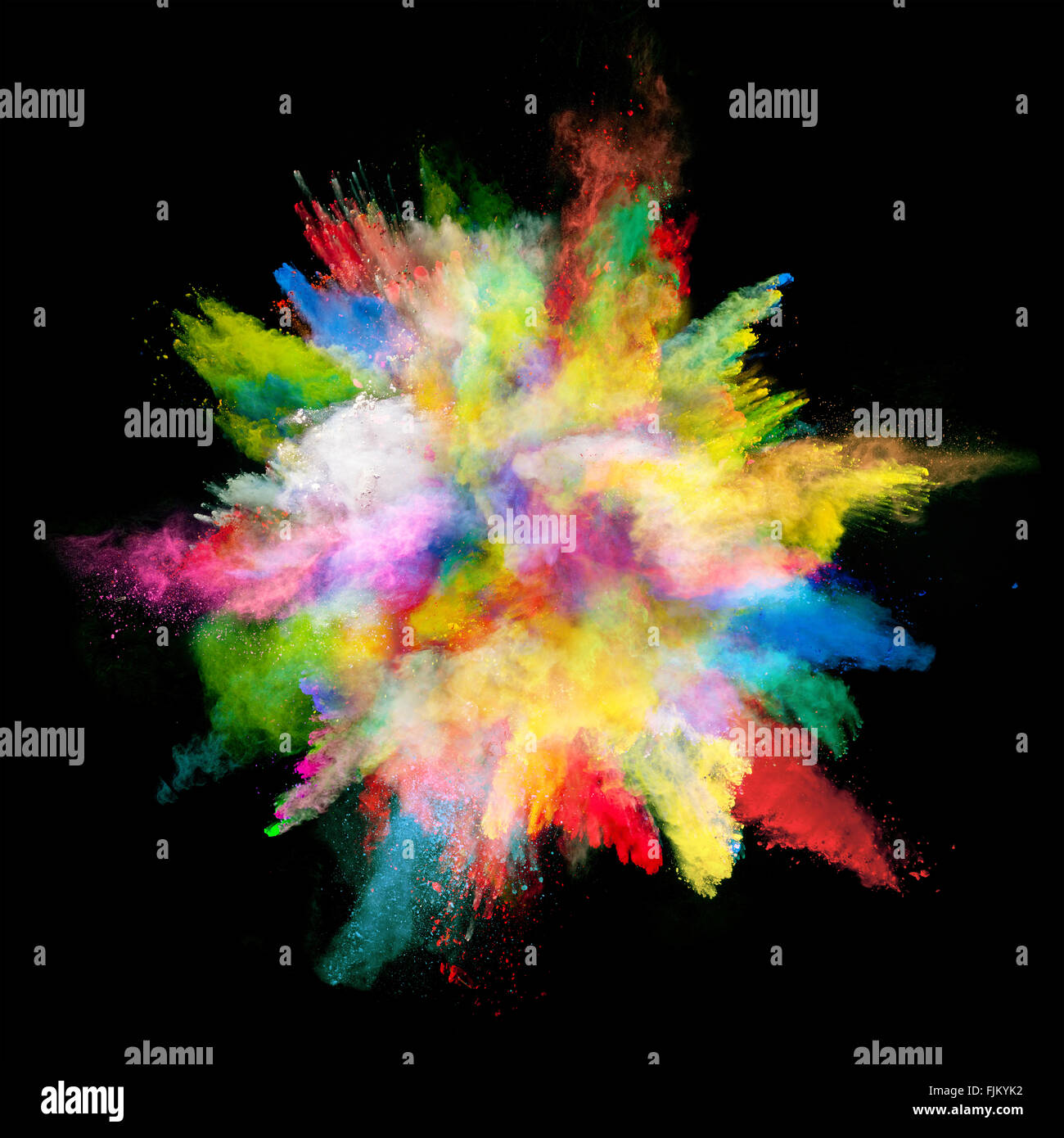 Color explosion powder hi-res stock photography and images - Alamy
