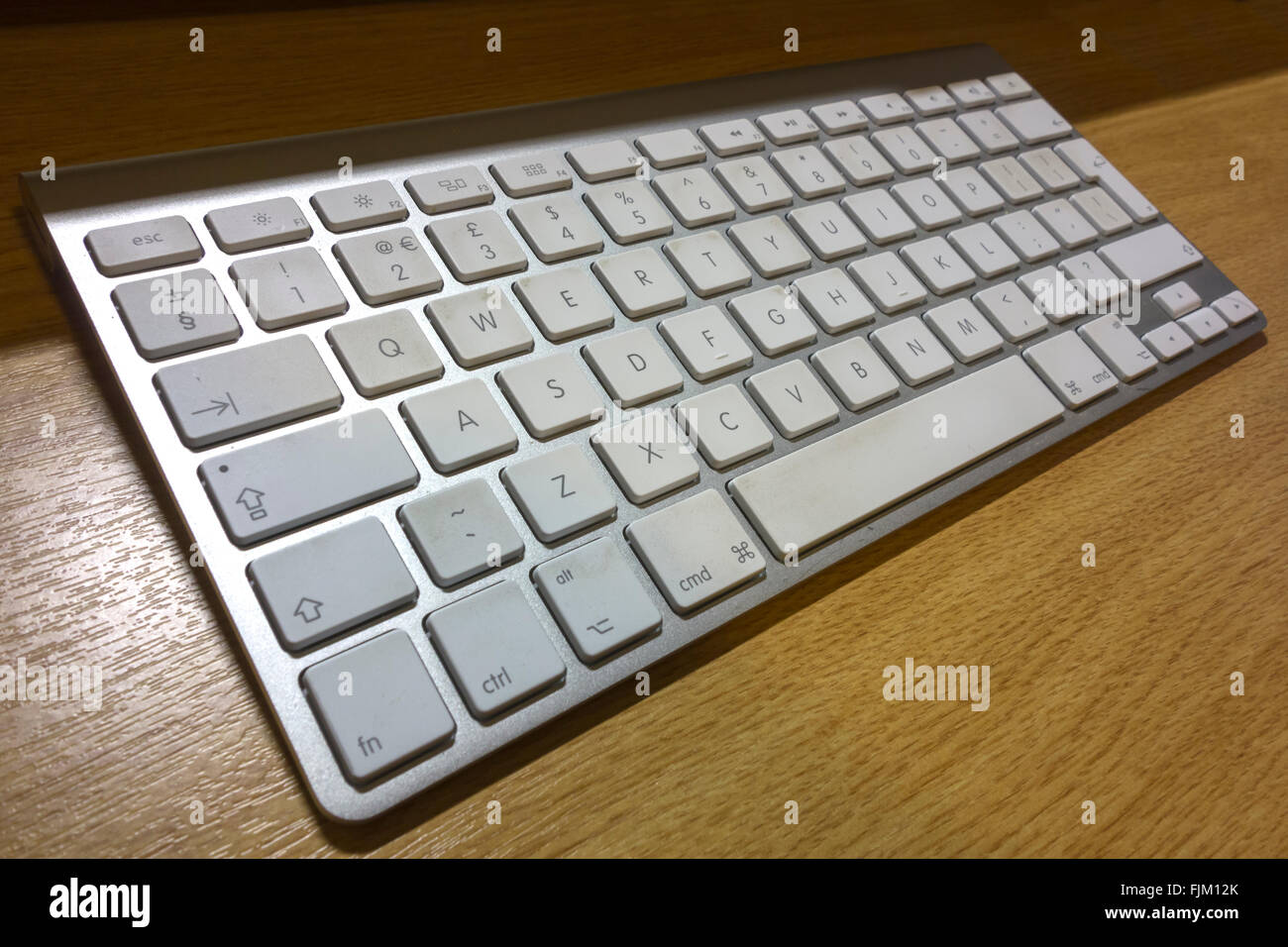 Apple computer keyboard stock photo alamy