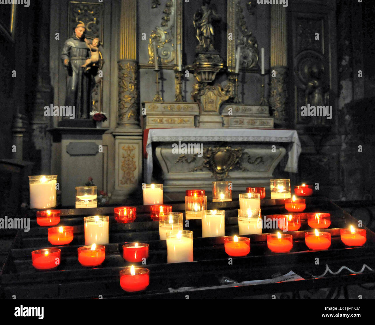 Votive Candle Stock Photos & Votive Candle Stock Images Alamy