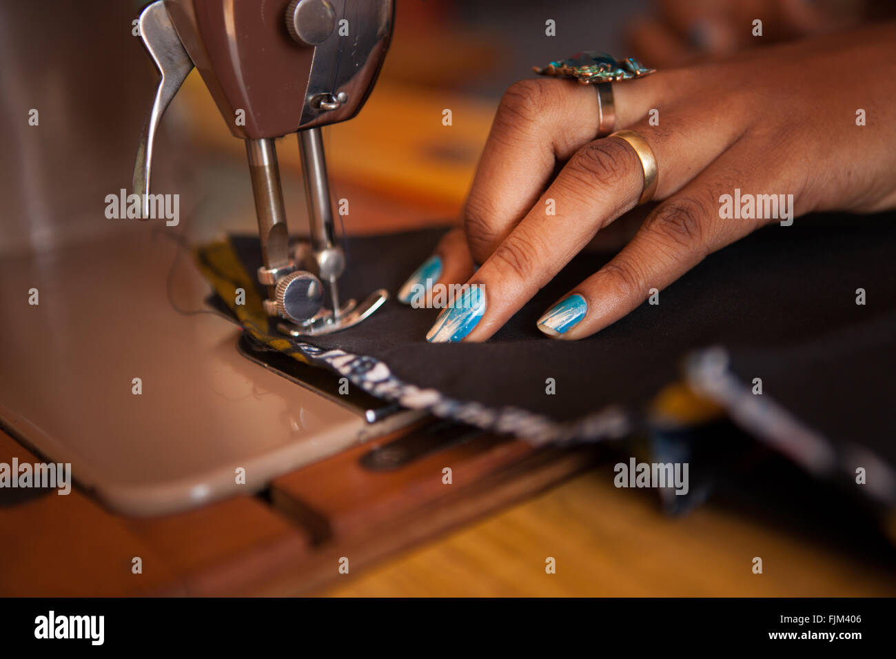 Sewing machine cotton reel hi-res stock photography and images - Alamy