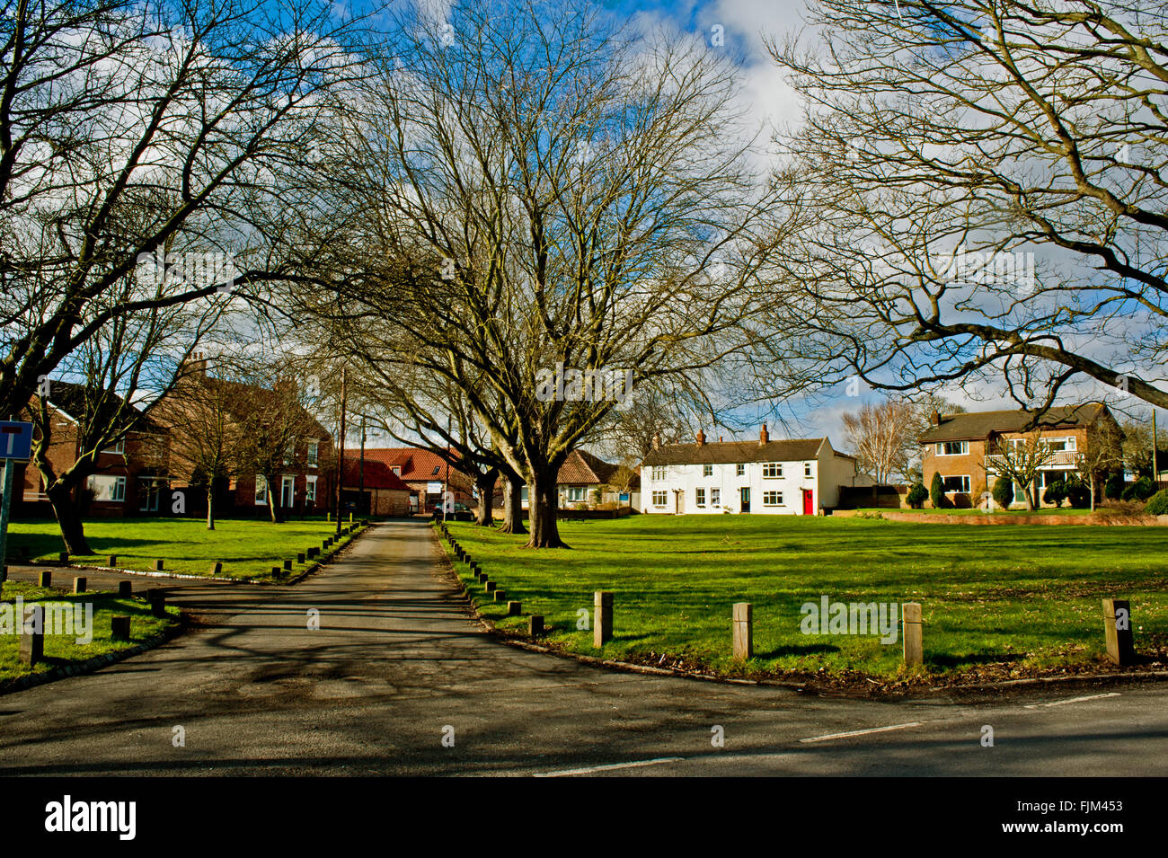 Village green wolviston billingham on hires stock photography and