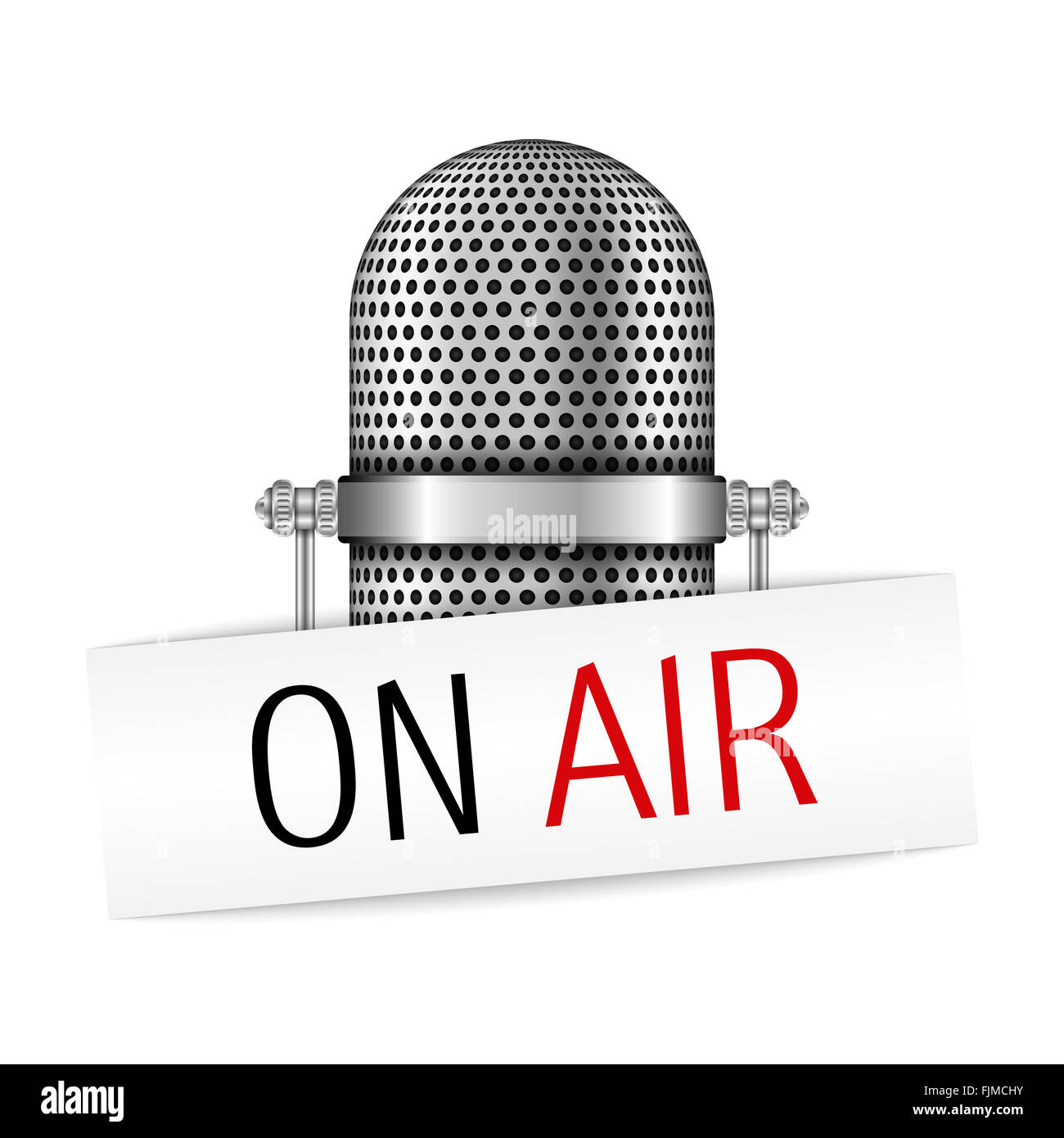 On Air sign, emblem, logo. Live stream symbol. Speech bubble. Illustrration  on-air sign, broadcast media sound, radio and television record Stock  Vector Image & Art - Alamy