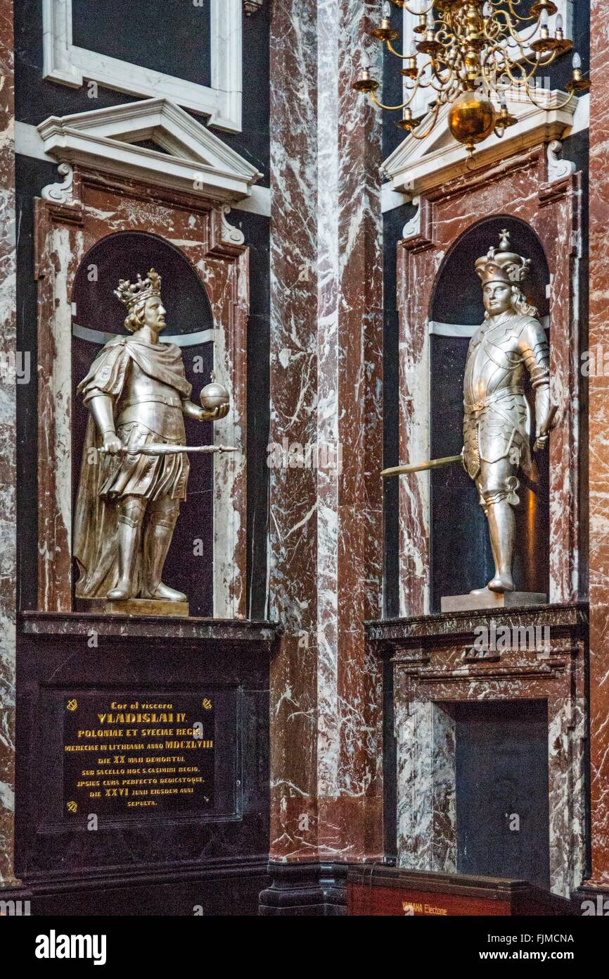 geography / travel, Lithuania, Vilnius, chapel of Saint Casimir in the Vilnius cathedral (Arkikatedra Bazilika), Additional-Rights-Clearance-Info-Not-Available Stock Photo