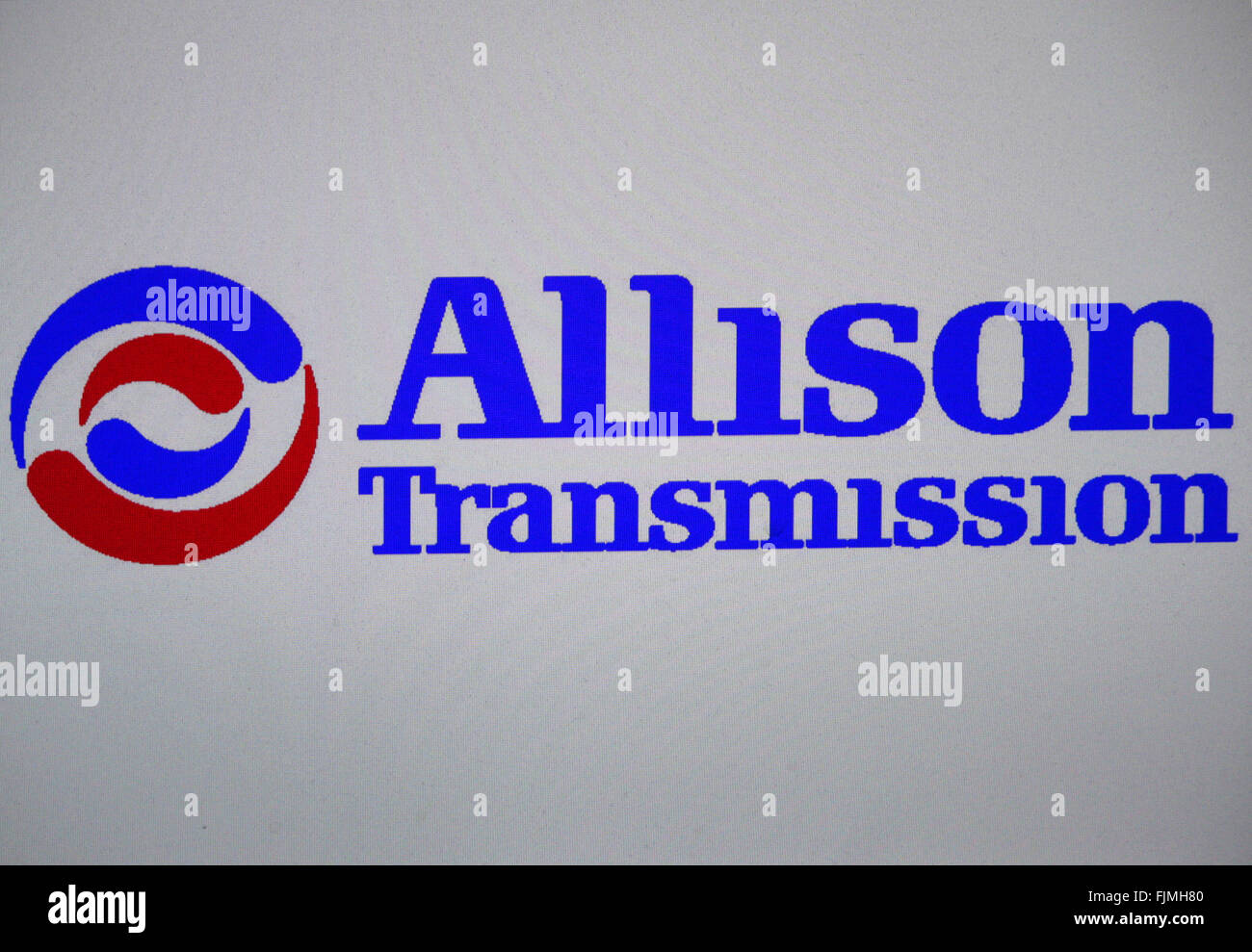 Markenname "Allison Transmission", Berlin Stock Photo Alamy