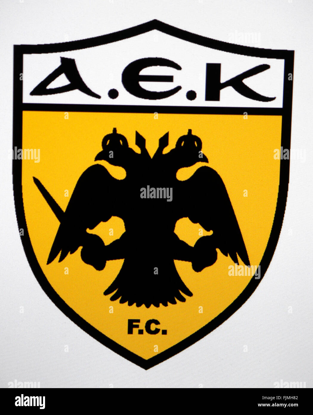 Markenname: 'AEK Athen', Berlin. Stock Photo
