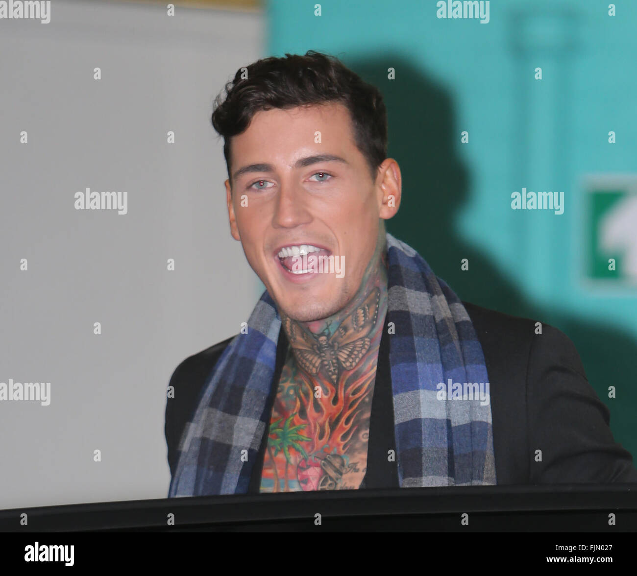 Jeremy McConnell outside ITV Studios Featuring: Jeremy McConnell Where ...