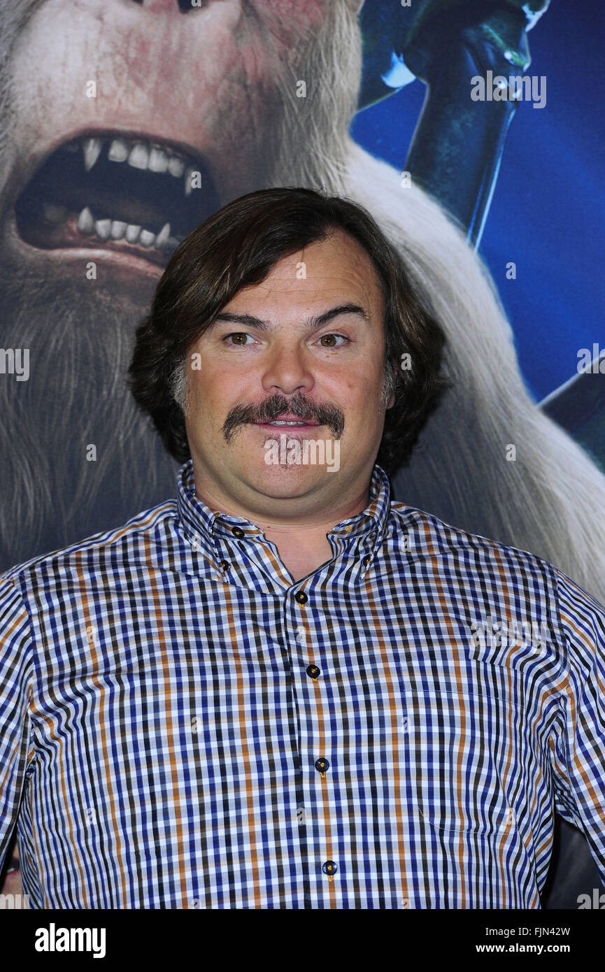 Jack Black attends the 'Goosebumps' photocall at Hotel Adlon Featuring: Jack  Black Where: Berlin, Germany When: 01 Feb 2016 Stock Photo - Alamy