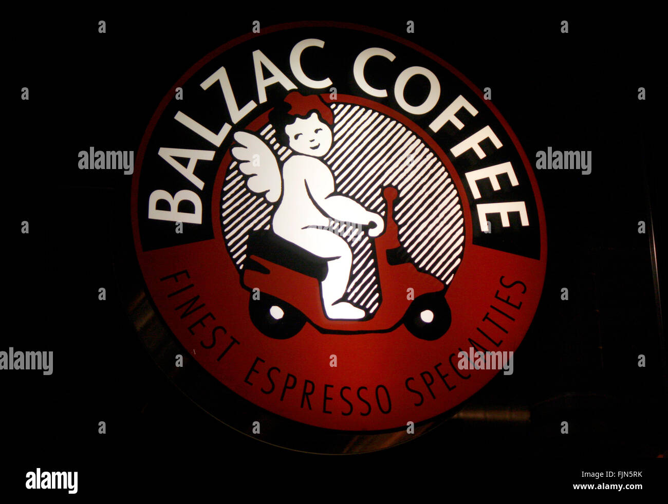 Balzac coffee logo hires stock photography and images Alamy