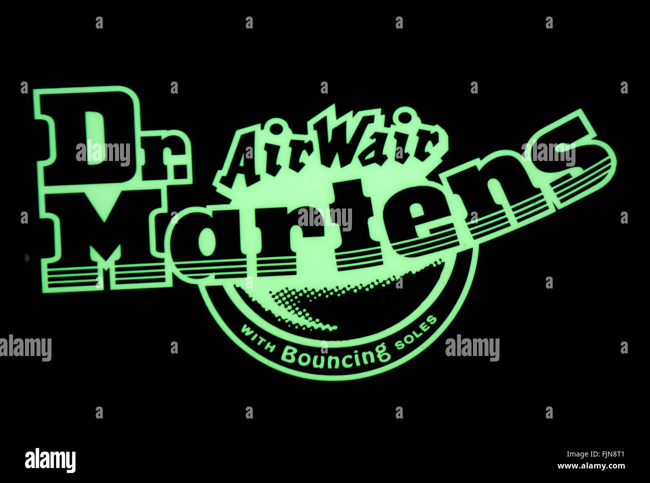 Markenname: 'Dr. Martens' 'AirWair', Berlin. Stock Photo