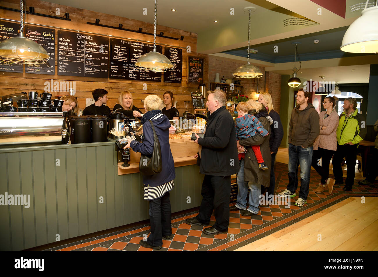 Coffee#1 coffee shop, coffeeshop, coffee#1, UK Stock Photo