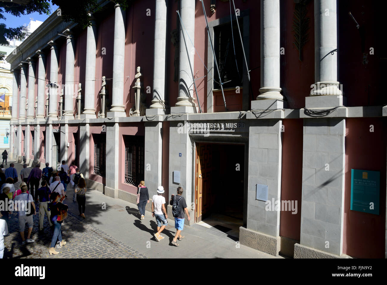 Municipal Museum of Fine Arts, Santa Cruz de Tenerife, Canary islands, Tenerife island, Spain Stock Photo