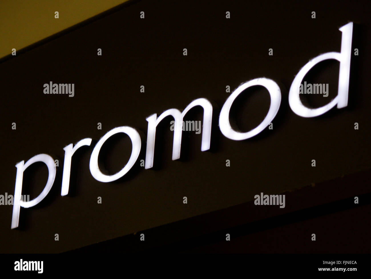 Promod sign hi-res stock photography and images - Alamy