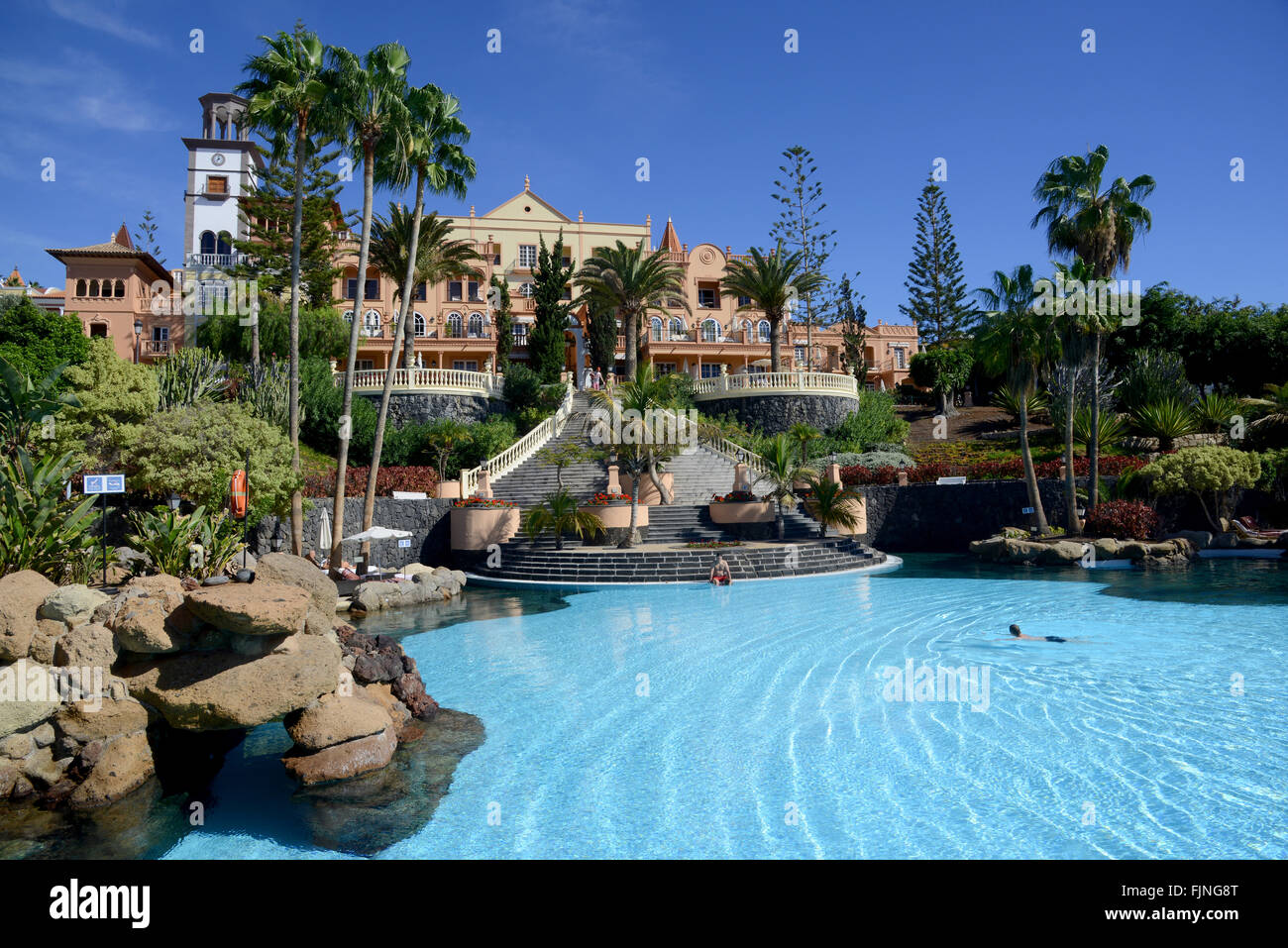 Bahia del Duque Hotel Resort, Costa Adeje, Tenerife Stock Photo
