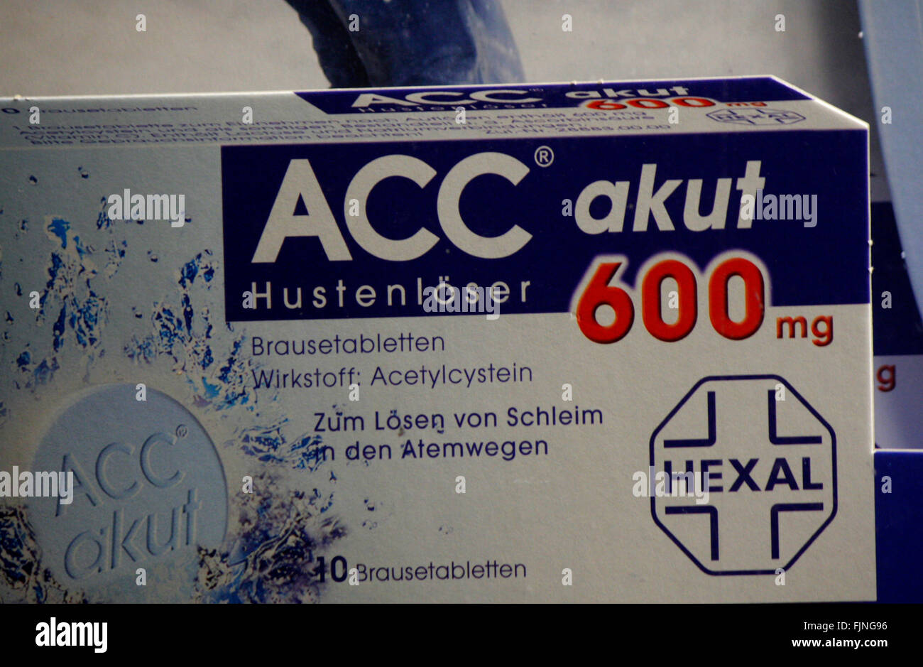 Markenname: 'ACC akut', Berlin. Stock Photo