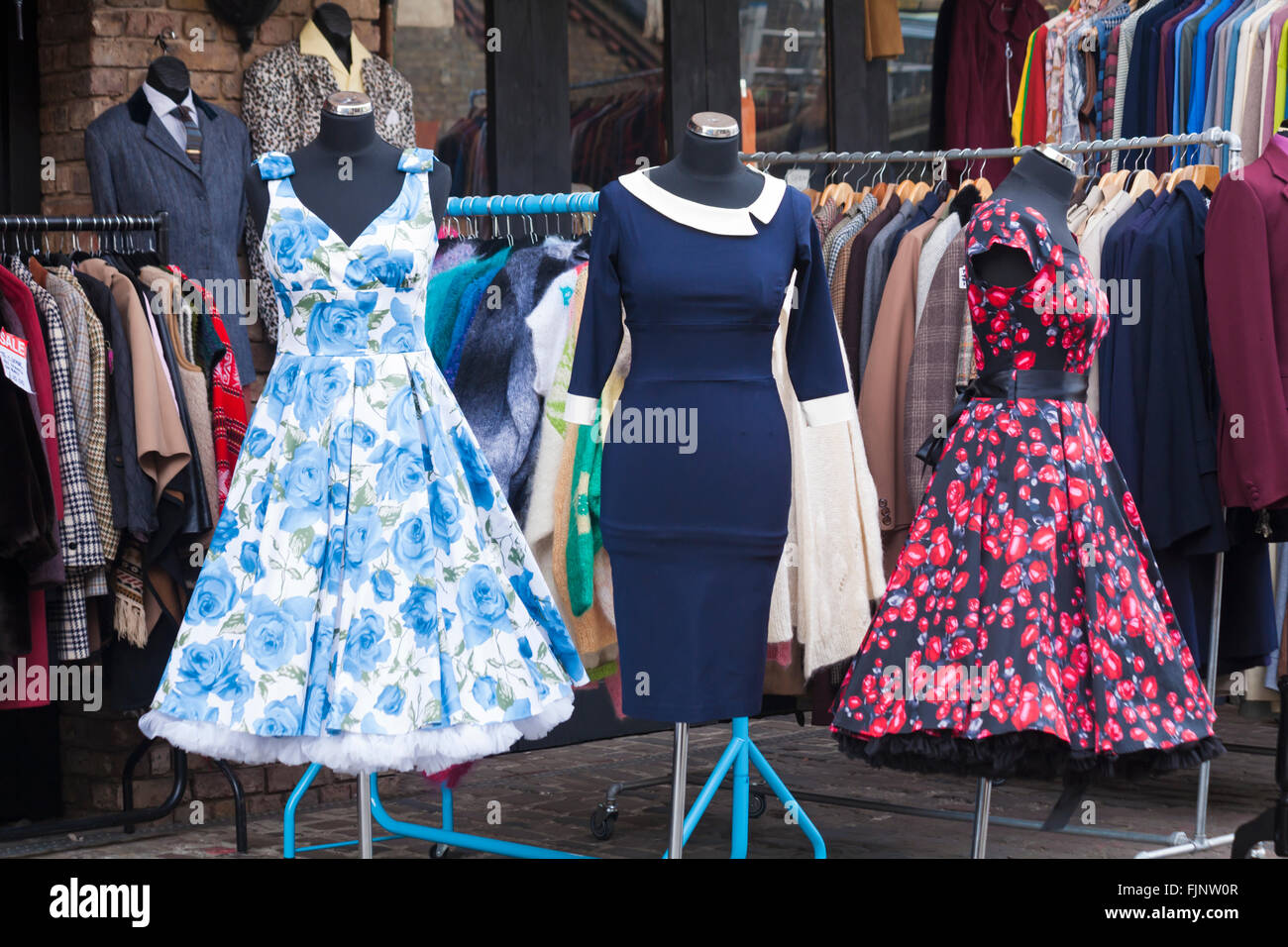 Camden market clothes vintage hi-res stock photography and images - Alamy