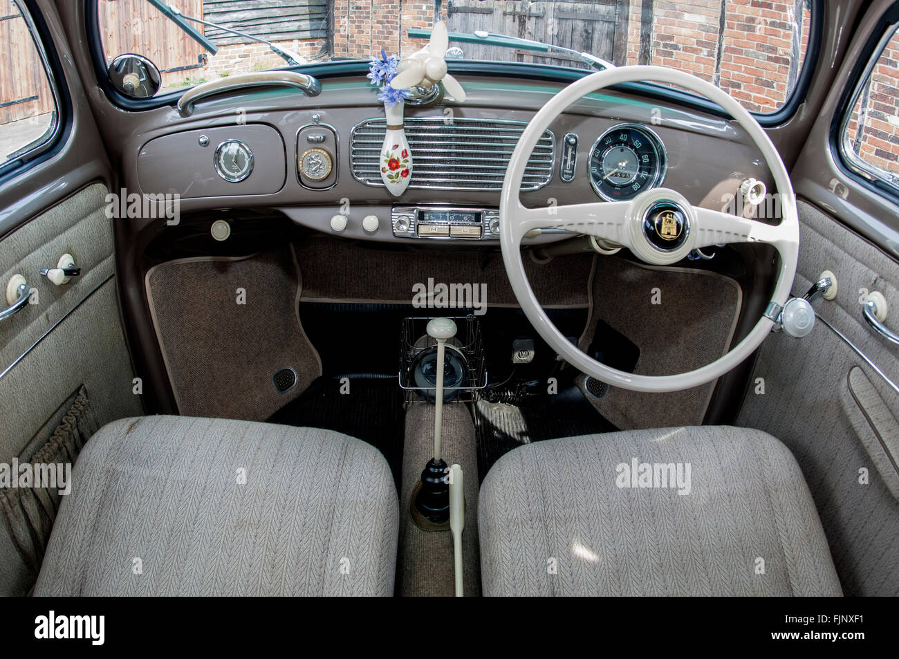volkswagen super beetle interior