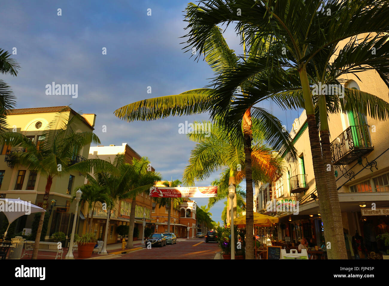 Downtown Fort Myers Stock Photo Alamy