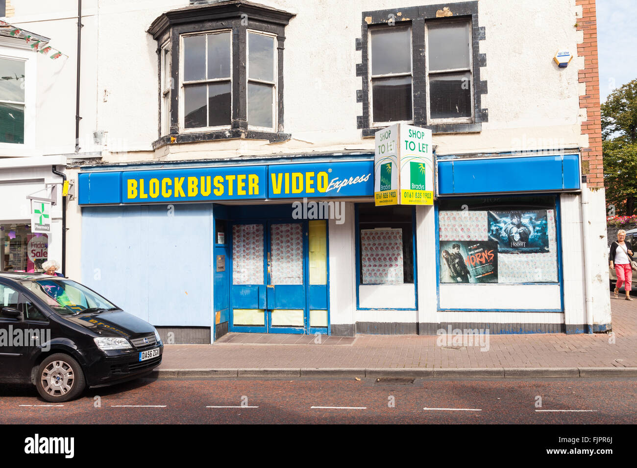 Blockbuster, video store closed. One of many Blockbuster DVD and games rental stores to close