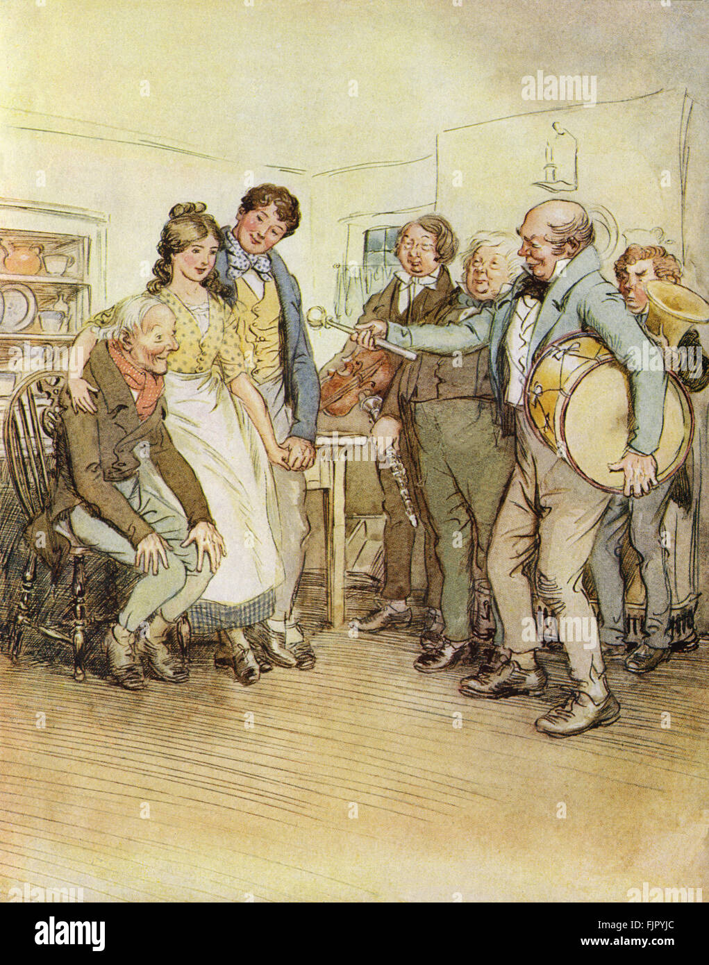 The Chimes by Charles Dickens. Illustrations by Hugh Thomson. First