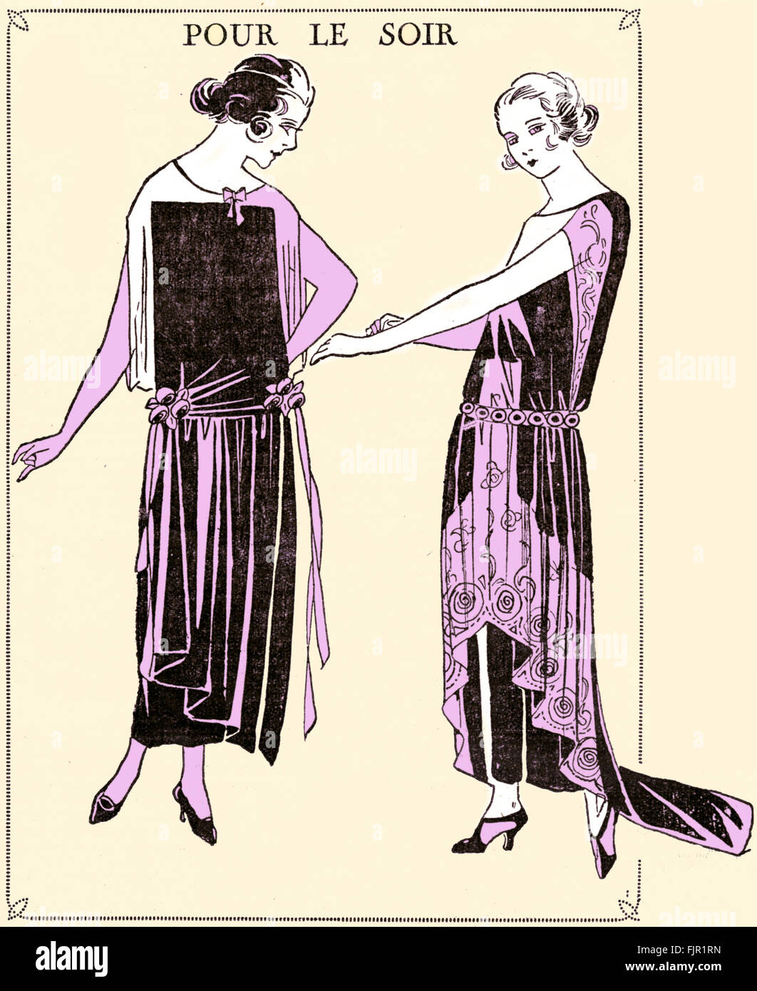 1920's evening fashion