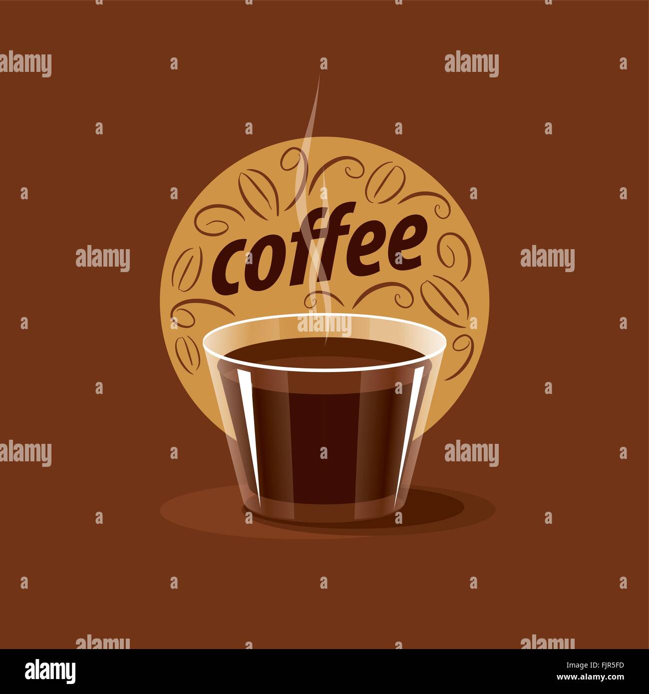 vector logo for coffee Stock Vector Image & Art - Alamy