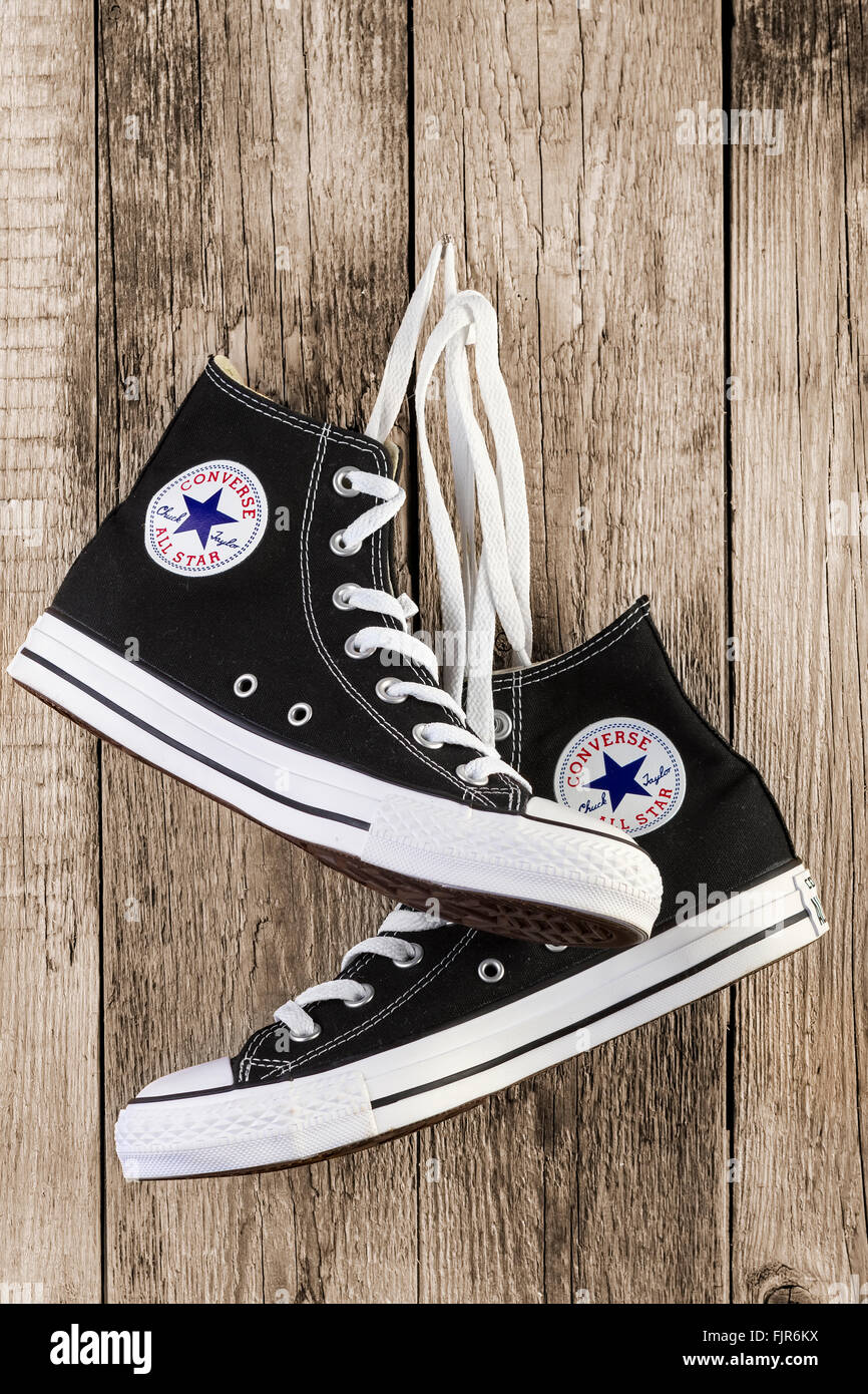 Converse running shoes hi-res stock photography and images - Alamy