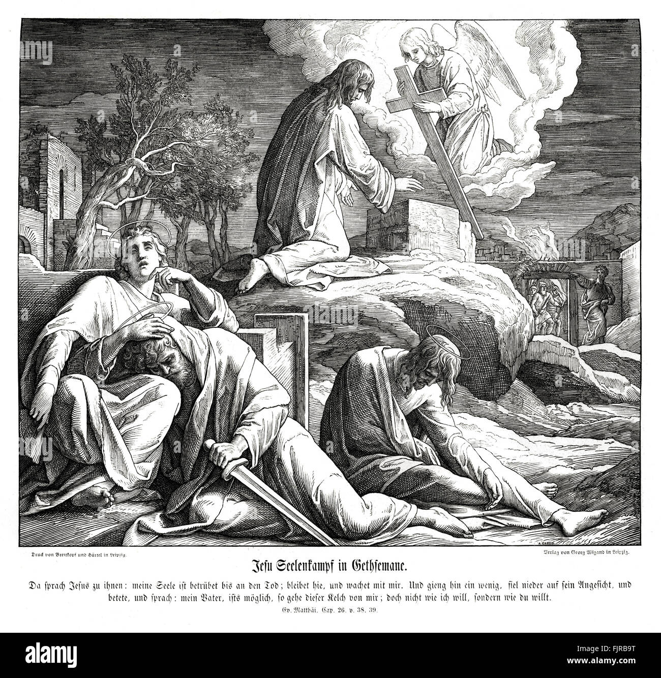 Jesus In The Garden Of Gethsemane Hi-Res Stock Photography And Images - Alamy