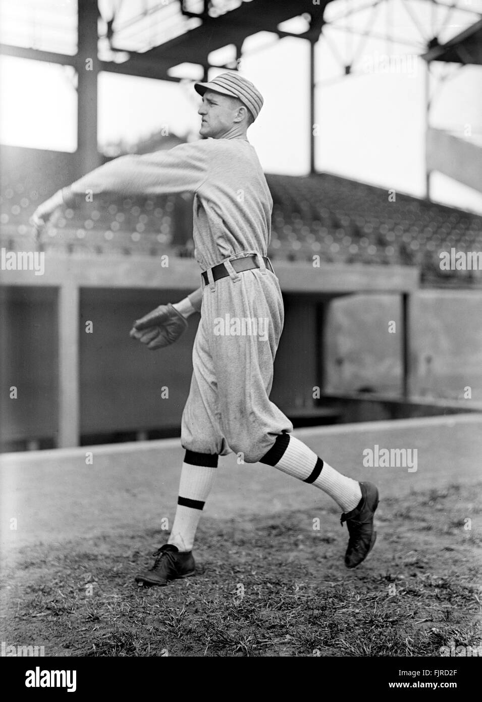 Herb Pennock, Major League Baseball Player, Portrait, Philadelphia Athletics, circa 1913 Stock Photo