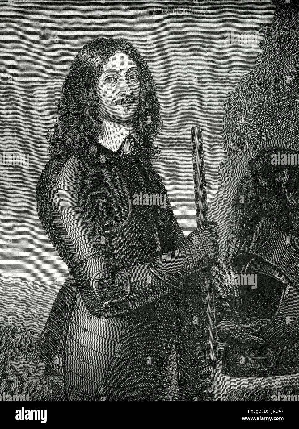 James Graham, 1st Marquess of Montrose. Scottish nobleman, poet and soldier, Supporter of Charles I. 25 October 1612 – 21 May 1650 Stock Photo