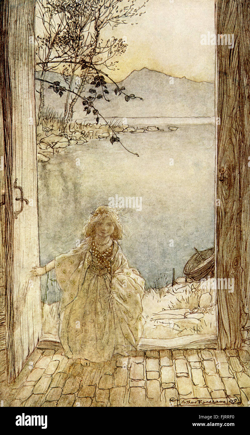 Undine by Friedrich de la Motte Fouqué, illustrated by Arthur Rackham