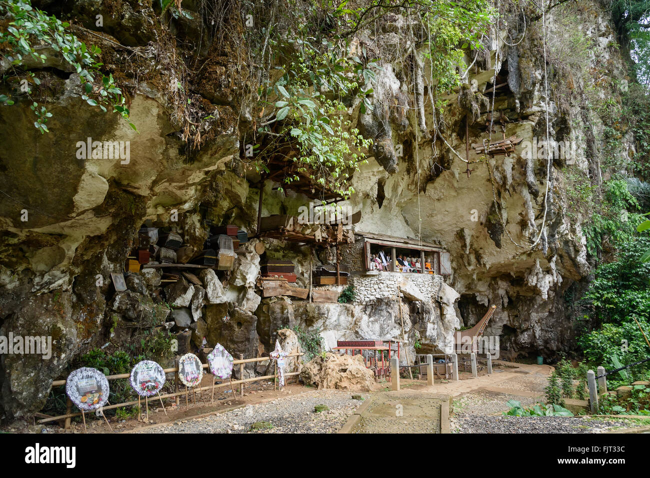 Londa Is Cliffs And Cave Old Burial Site In Tana Toraja. Galleries Of ...