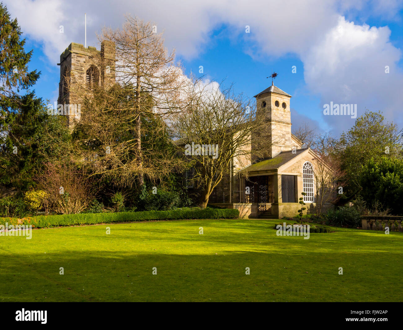 The Parish Church of Saint John the Baptist Greatham Hartlepool Stock