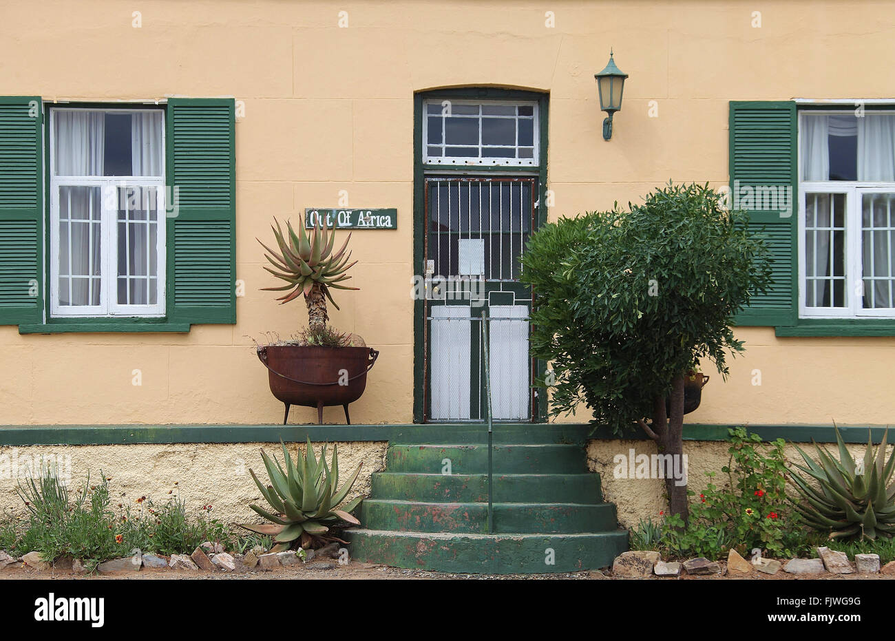 Cottage at the Karoo town of Cradock in the Eastern Cape of South
