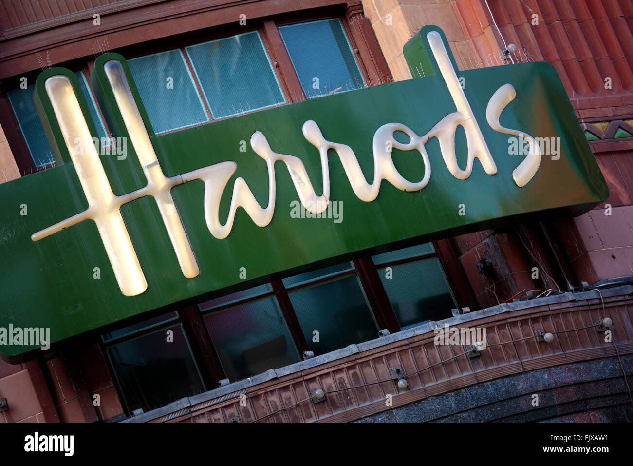 Harrods logo hires stock photography and images Alamy
