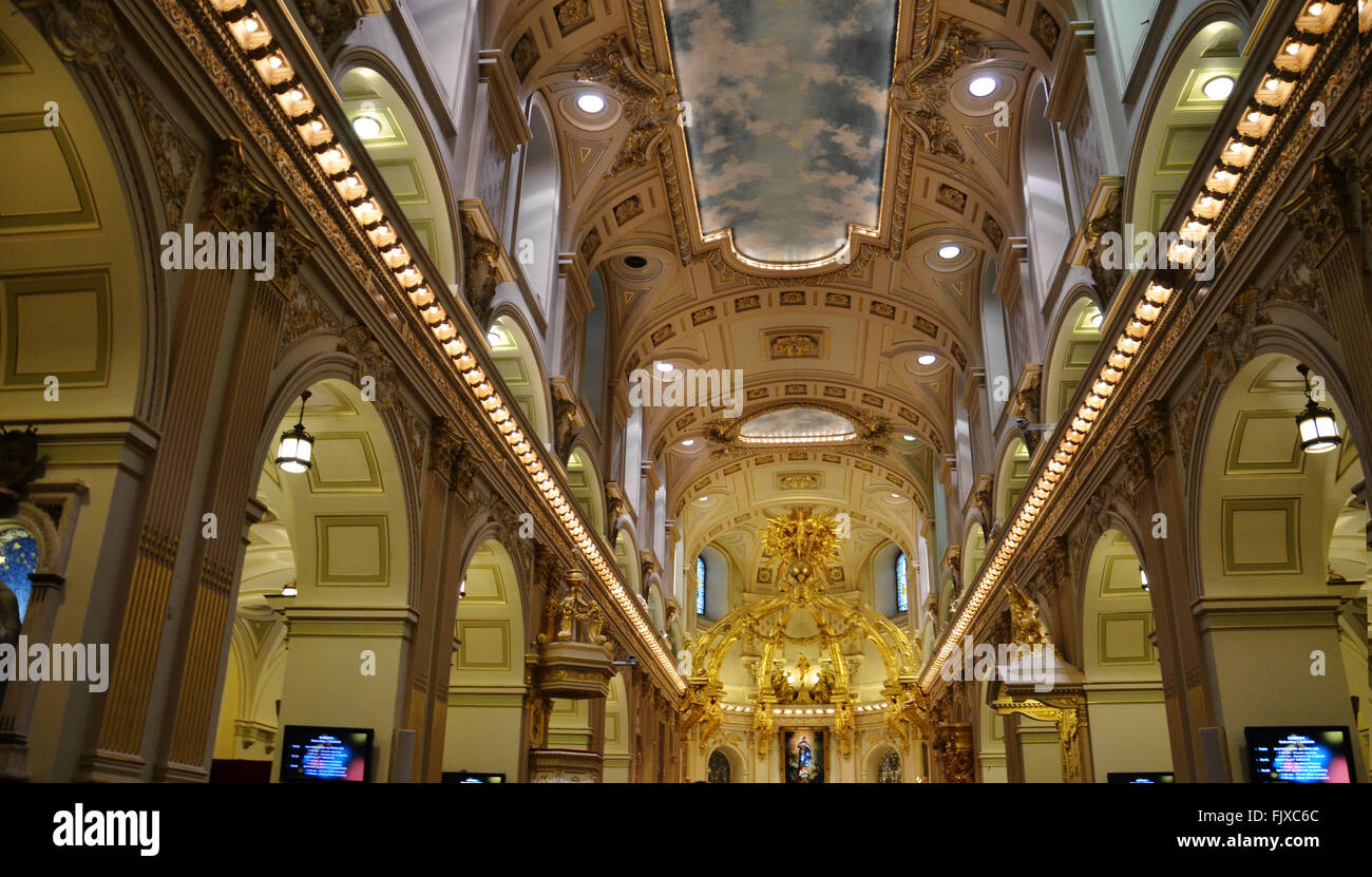 NotreDame de Québec Basilica Cathedral, Quebec City, Quebec, Canada