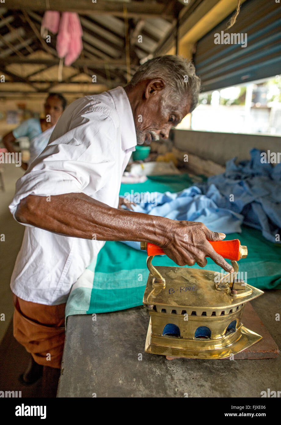 Ironing clothes in india hires stock photography and images Alamy