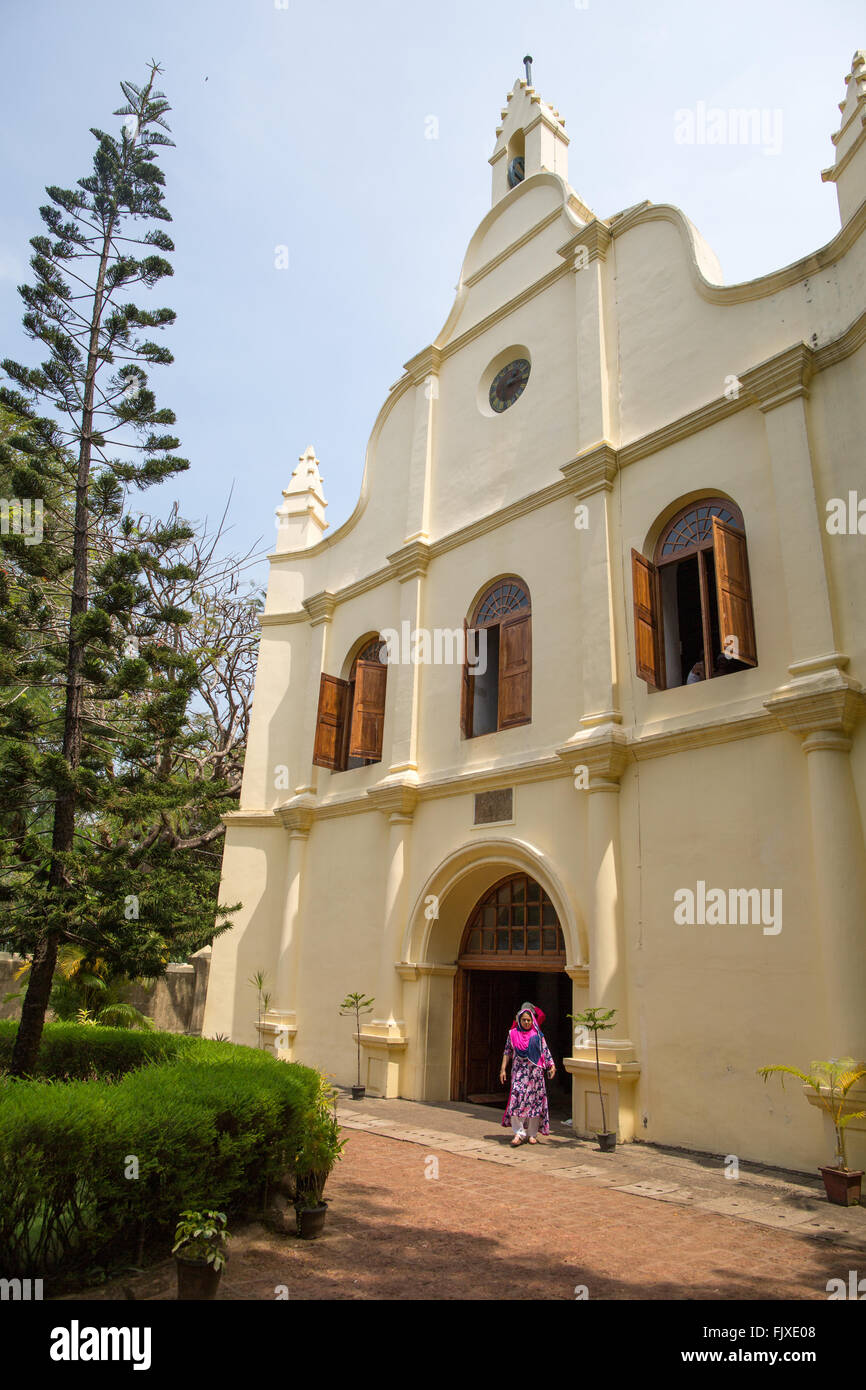 Saint Francis Church Kochi Kerala India Stock Photo