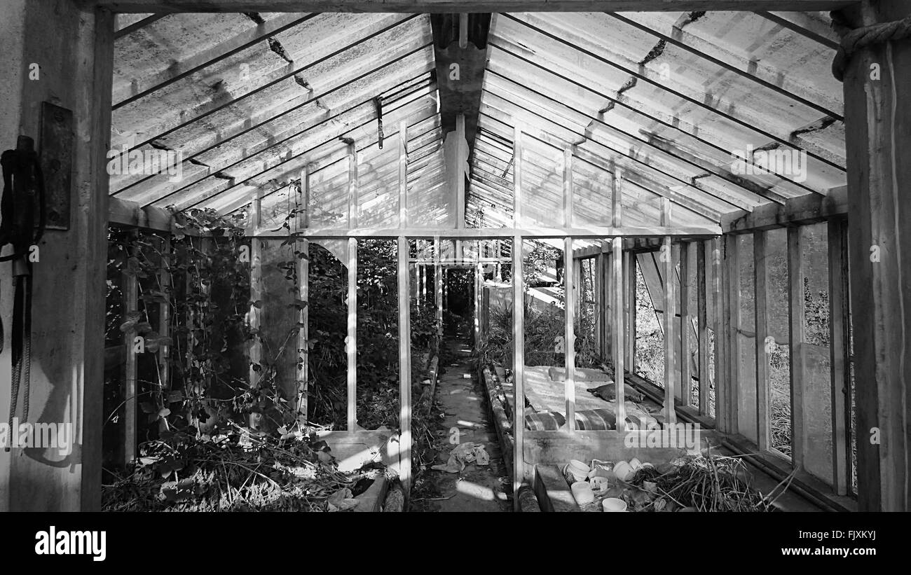Abandoned greenhouse abandoned hires stock photography and images Alamy