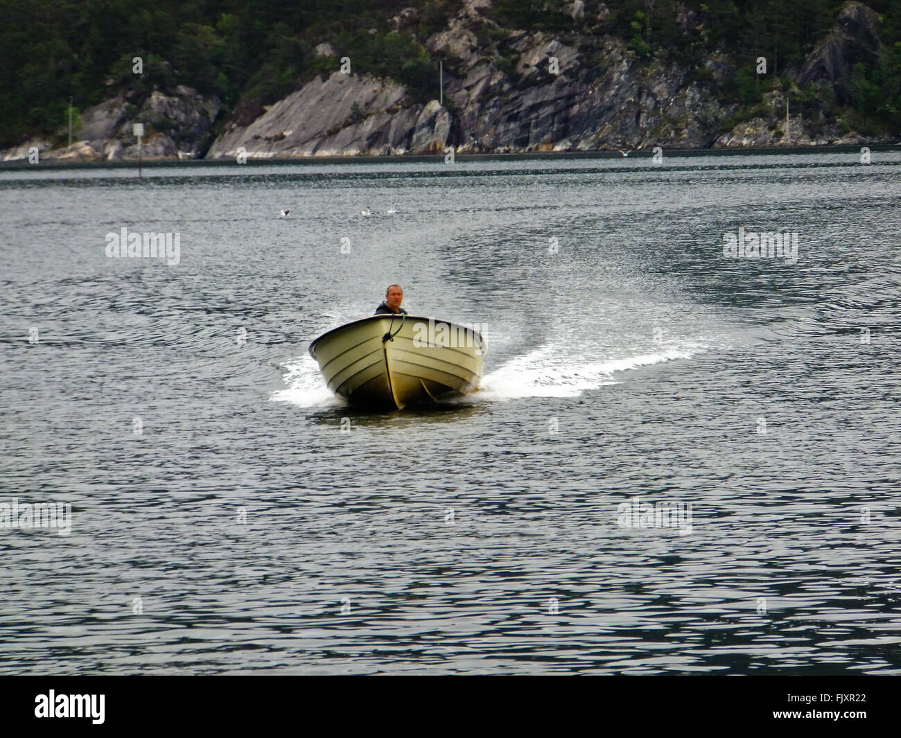 Man in boat hi-res stock photography and images - Alamy